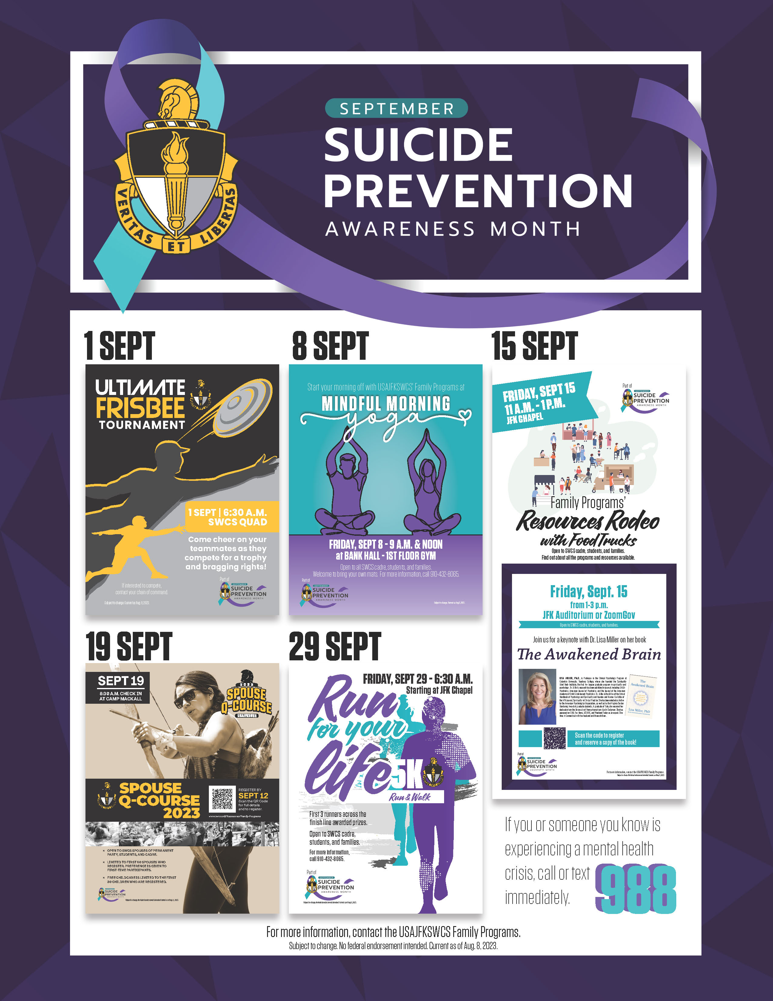 Suicide Prevention and Awareness Month